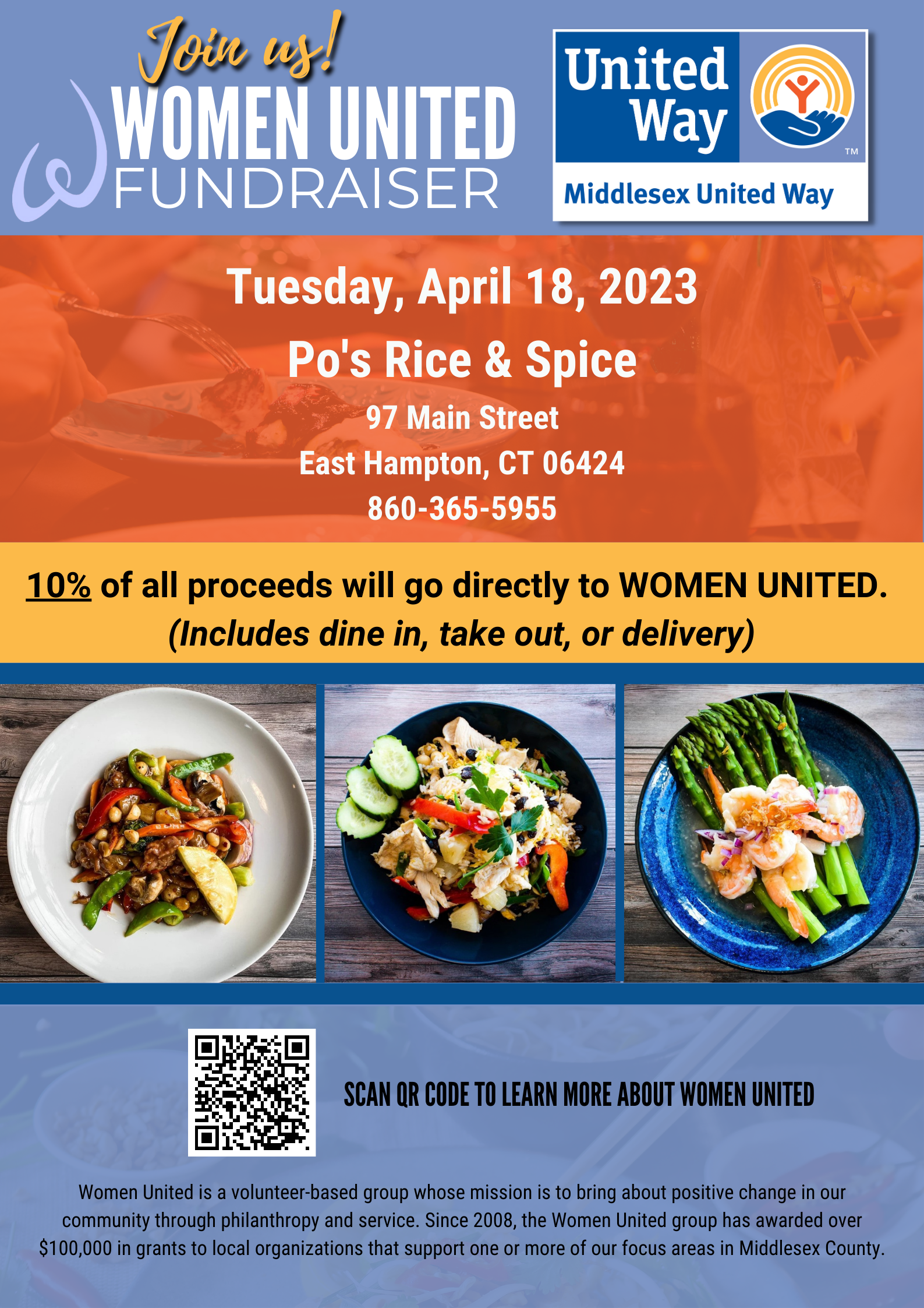 Po's Rice and Spice Fundraiser