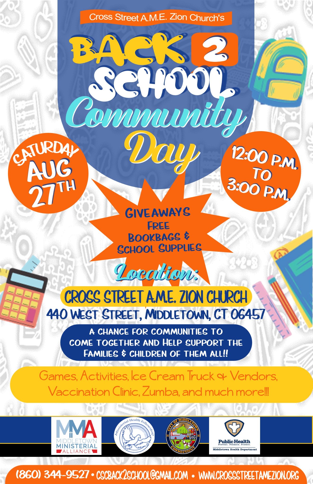 Cross Street AME Zion Church Community Day